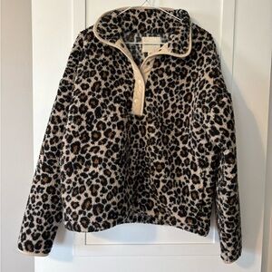 American Eagle Outfitters Animal Print Fleece
